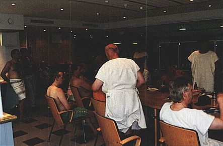 Tunnelmointia Nammon saunassa